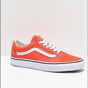 Orange Old Skool Vans